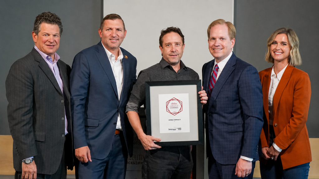 Darin McOwen, Vitalpax CMO, receives award at 2026 Utah Business Executive Excellence Honoree.